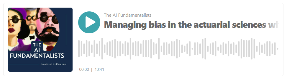 AI Fundamentalists Podcast Managing Bias