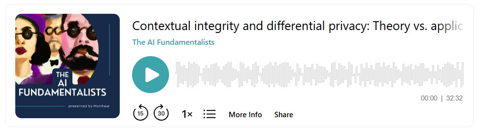 Contextual integrity and differential privacy_Theory vs. application with Sebastian Benthall