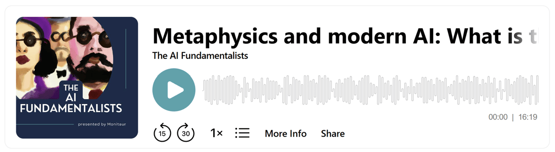 Metaphysics and modern AI_What is thinking_Series Introduction